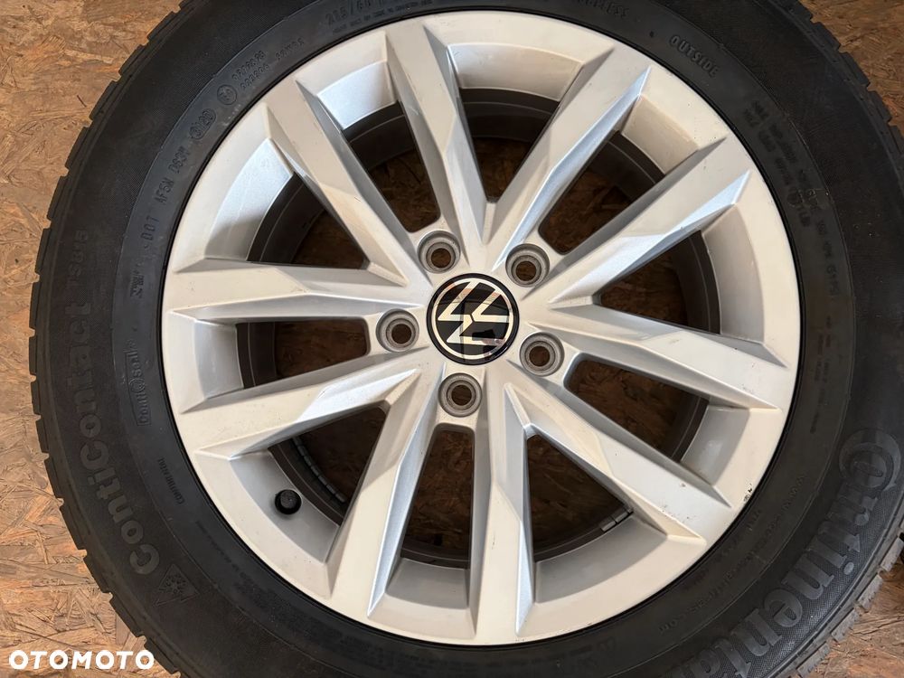 Felgi aluminiowe opony zimowe VW PASSAT B8 215/60 R16 6.5Jx16 ET41 - 9