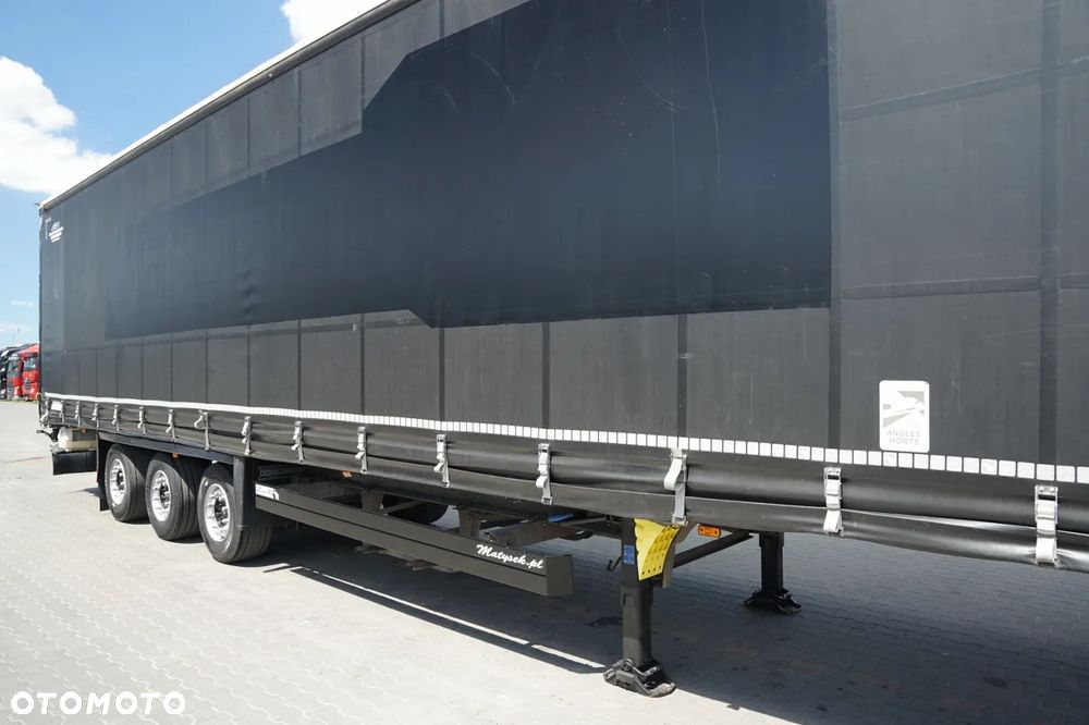 Schmitz Cargobull / FIRANKA / MEGA  / LOWDECK / DACH PODNOSZONY / OŚ PODNOSZONA - 9