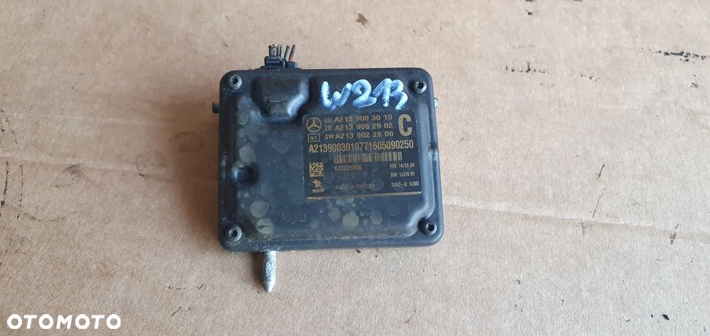 Kamera szyby czołowej Mercedes E-Klasa W213 A2139003010 A2139052902 A2139022806 - 1
