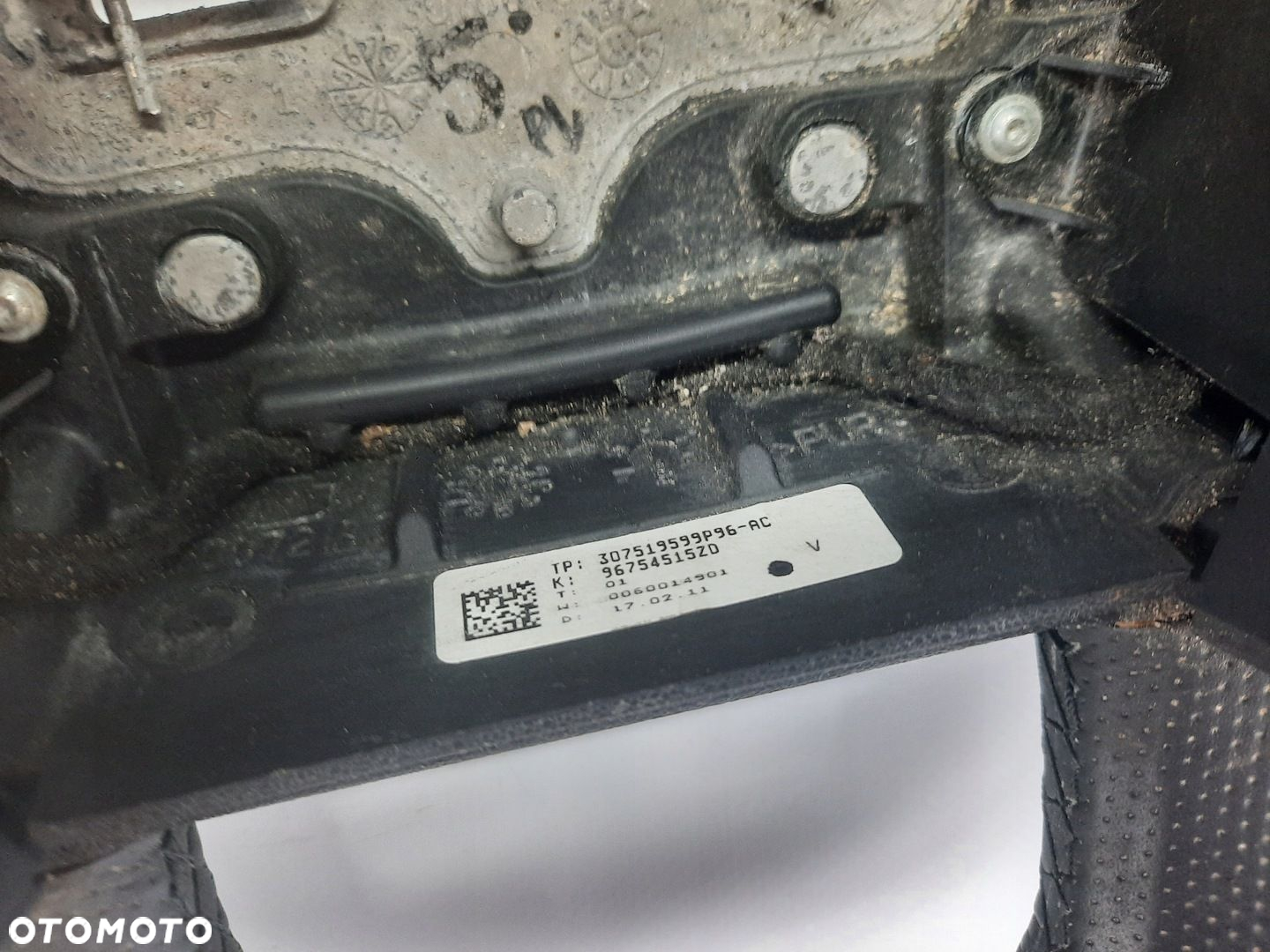 CITROEN C4 II B7 DS4 KIEROWNICA SKÓRA MULTIFUNKCJA 96754515 - 5