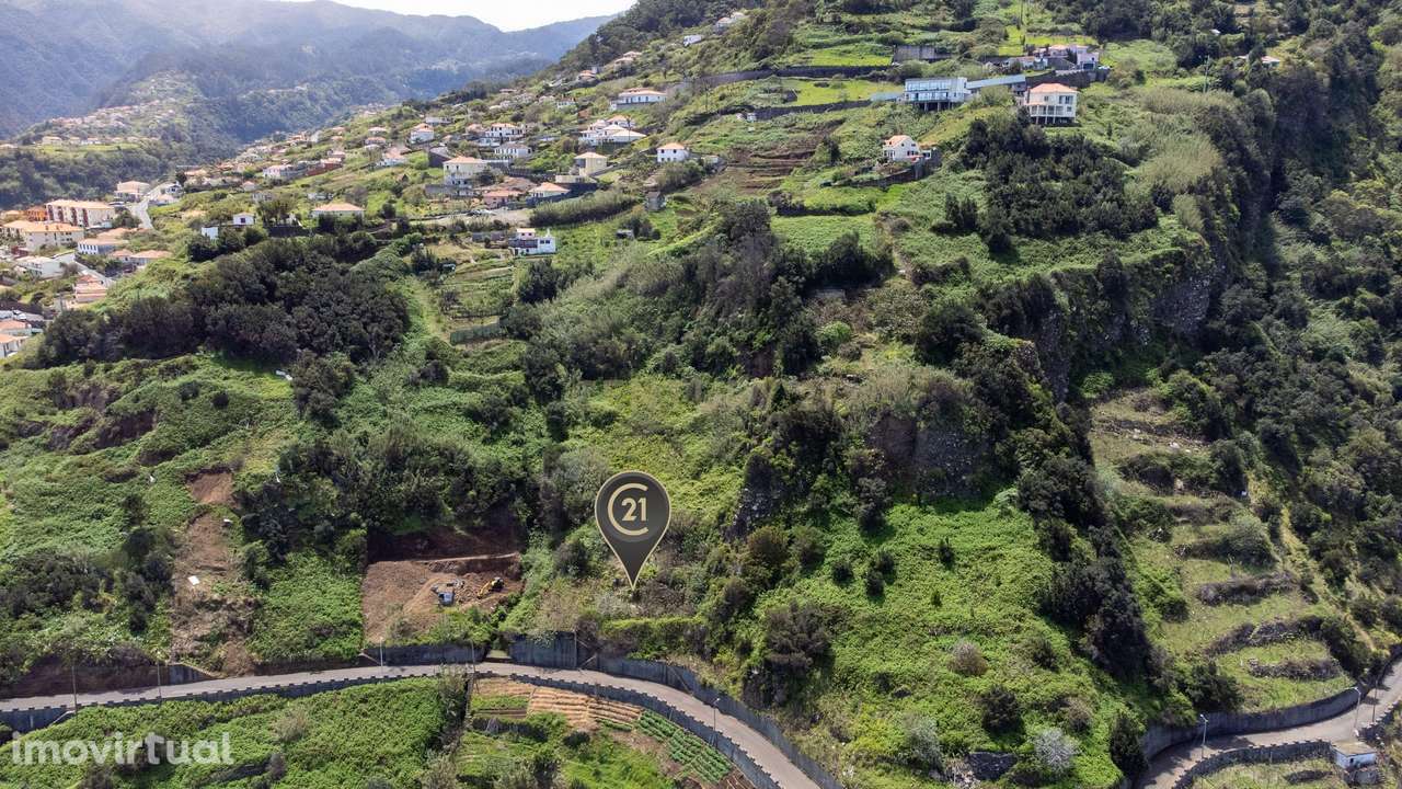 Terreno rústico com 1.950 m² na Fajã do Mar, Faial — Santana - Grande imagem: 4/9