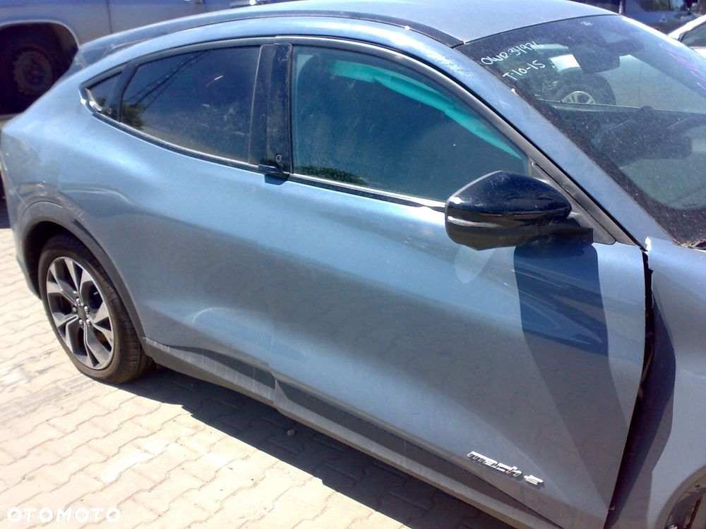 mustang mach-e maska błotnik lewy przedni listwa szyba przód gniazdo klapka - 8
