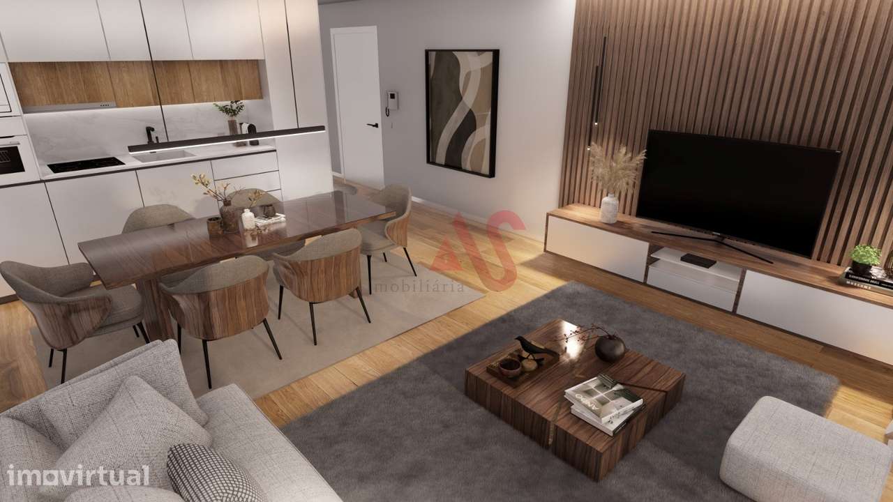 APARTAMENTO T2 NOVO COM PISCINA, VARANDA E VISTA PARA O RIO MINHO | VI - Grande imagem: 5/11