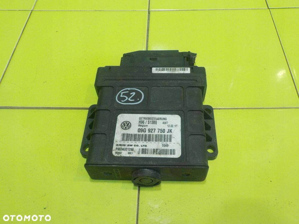SKODA FABIA II 1.6 B AUT 10r sterownik komputer skrzyni 09G927750JK - 10