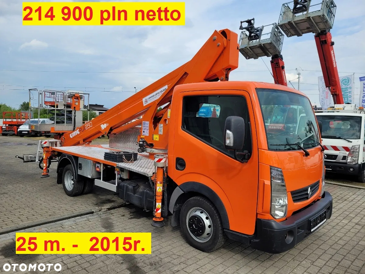 Renault Maxity podnośnik koszowy 26 m 25 m 24 m 22 m 21 m 20 m 18 m - 4