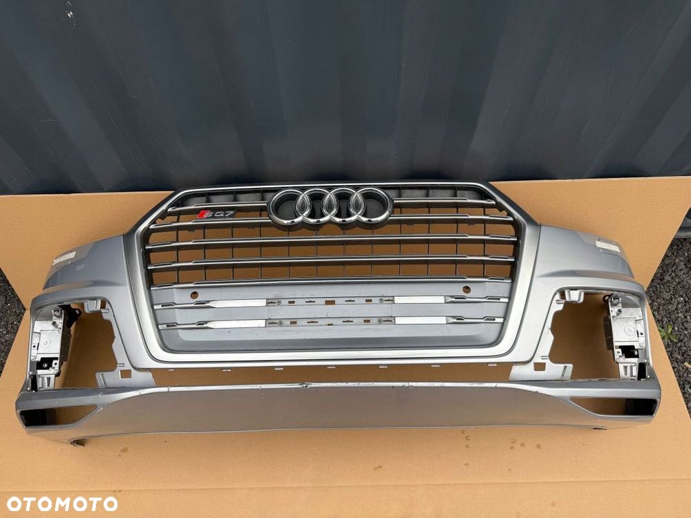ZDERZAK GRILL Audi SQ7 4M0 2015-2019 ORYGINAŁ - 1