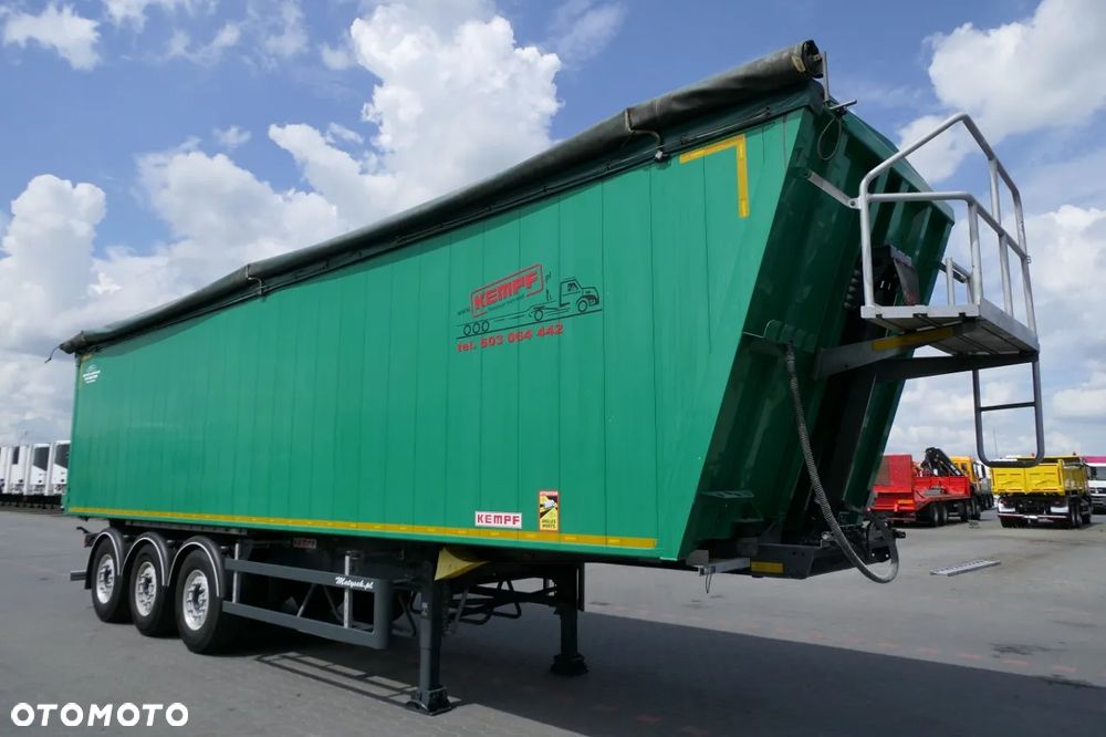 Używany Kempf WYWROTKA 60m3 / 2018 ROK / KLAPO DRZWI / OŚ