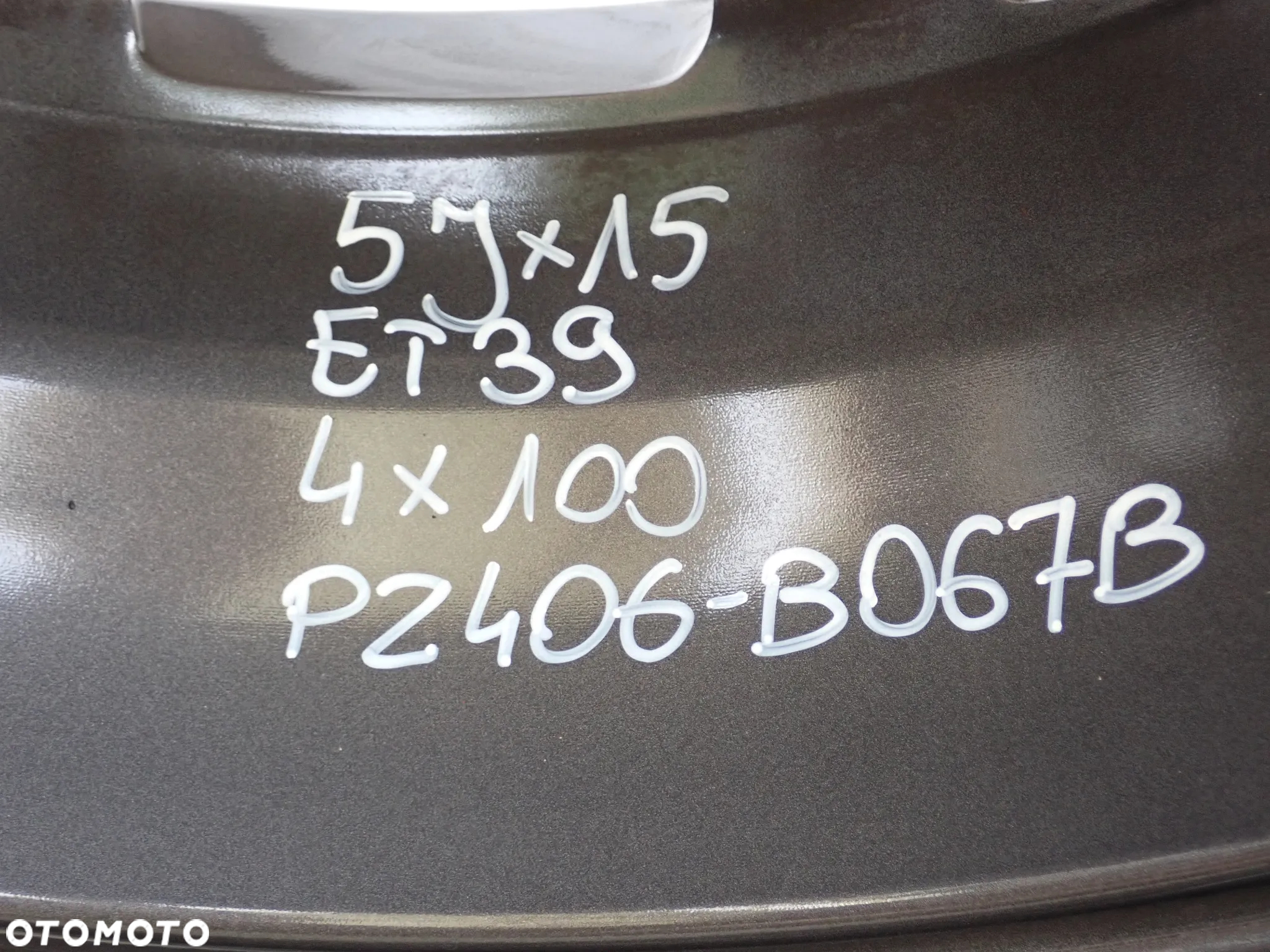 KOŁA FELGI ALUMINIOWE TOYOTA  5JX15 ET 39 4X100 PZ406-B067B Z OPONAMI ZIMA 175/65/15 1950 ZŁ - 8