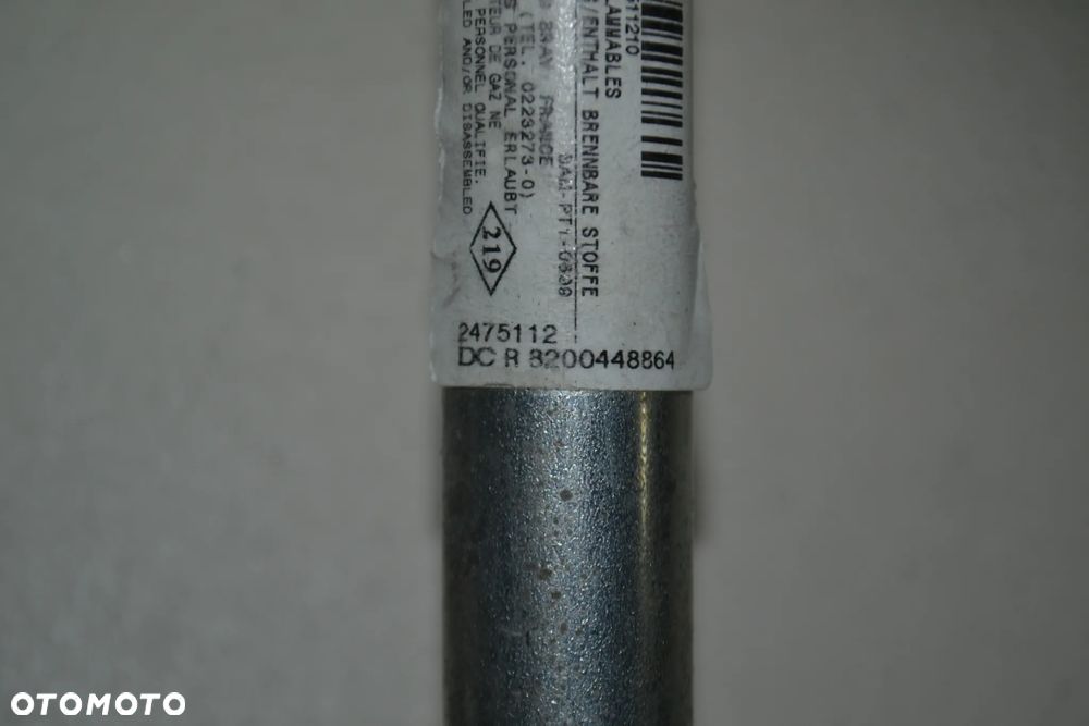 MERCEDES CITAN W415 RENAULT KANGOO II ZAPIĘCIE ZAPINKA PASA BEZPIECZEŃSTWA PRAWY PRZÓD PRZEDNI NAPINACZ 8200448864 - 3