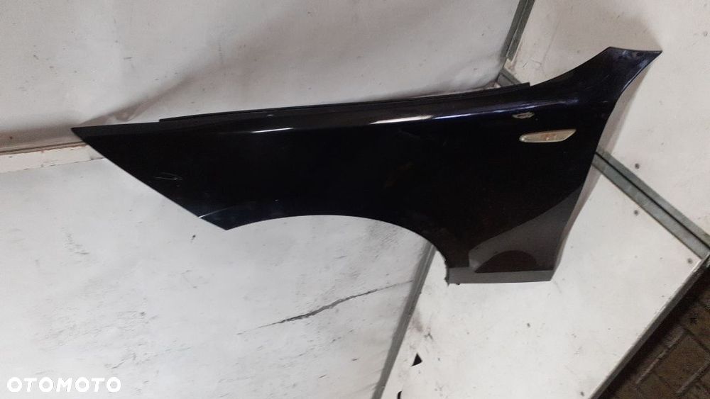 * BŁOTNIK PRZEDNI PRZOD  LEWY BMW 1 E81 E82 E87 E88 BLACK SAPPHIRE POSIADA RYSE - 3