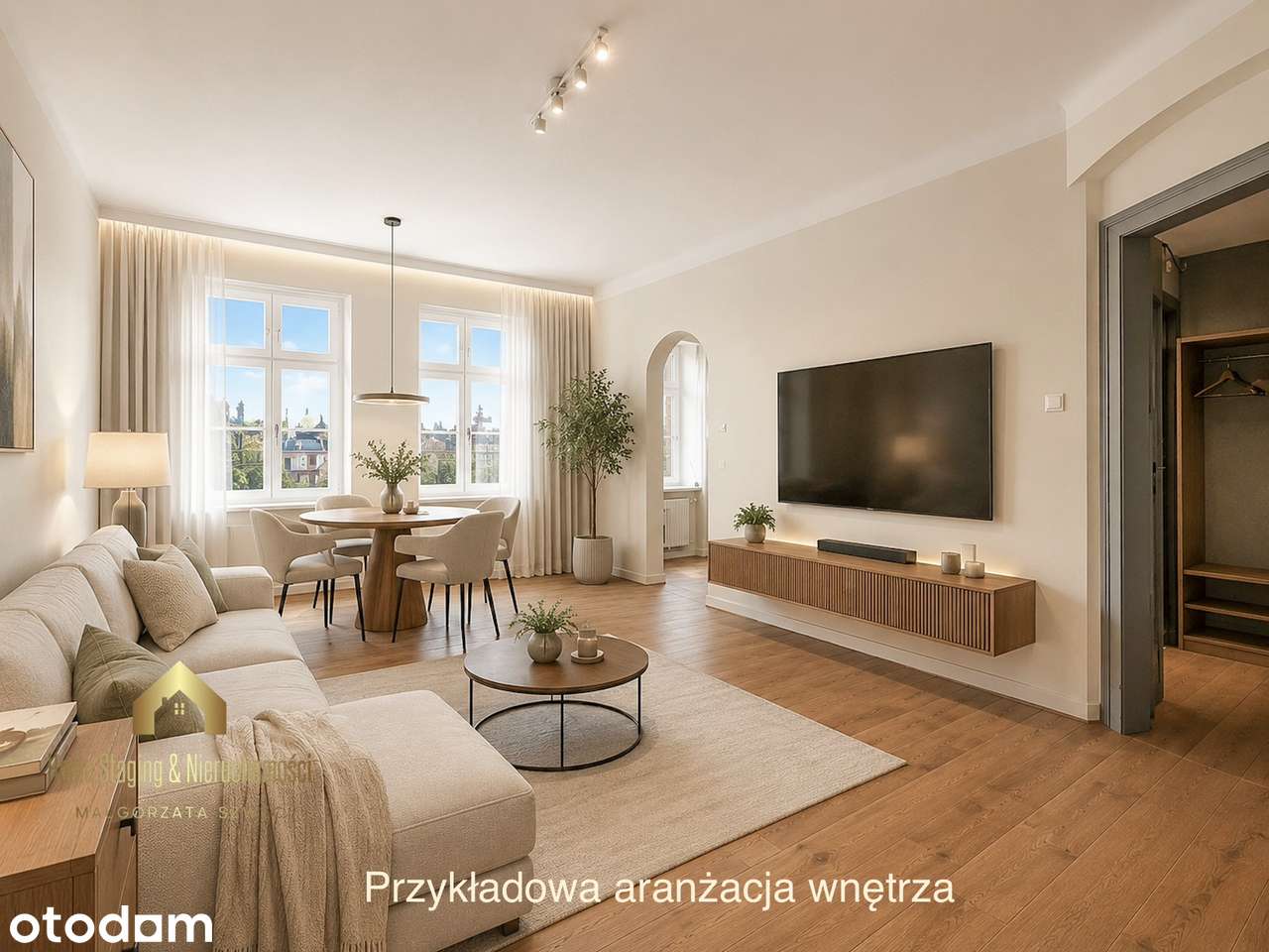 3-pokojowe mieszkanie w centrum z miejscem postojowym