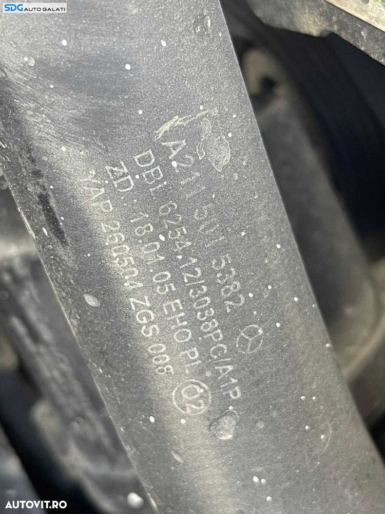 Furtun Conducta Radiator Apa Antigel Motor Mercedes Clasa E Class W211 E280 E300 E320 3.0 CDI V6 2007 - 2009 Cod A2115015382 [C0272] - 2