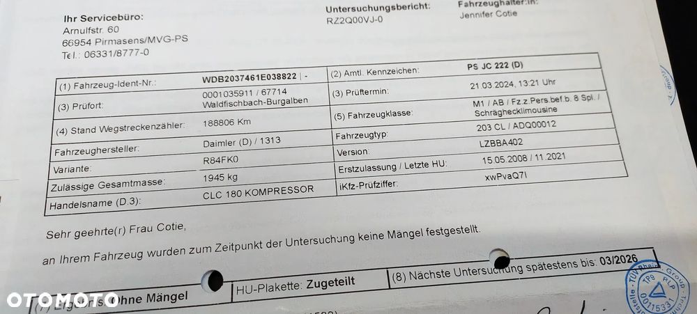 Mercedes-Benz CLC - 11