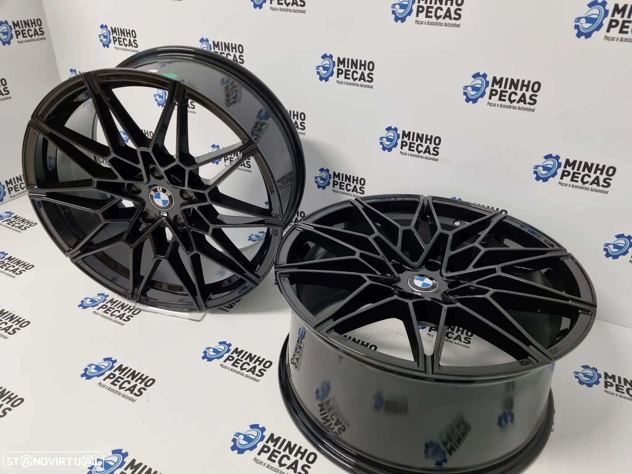 Jantes BMW 826M M4 Competition 2021 em 20 (5x120) Preto Brilho - 5