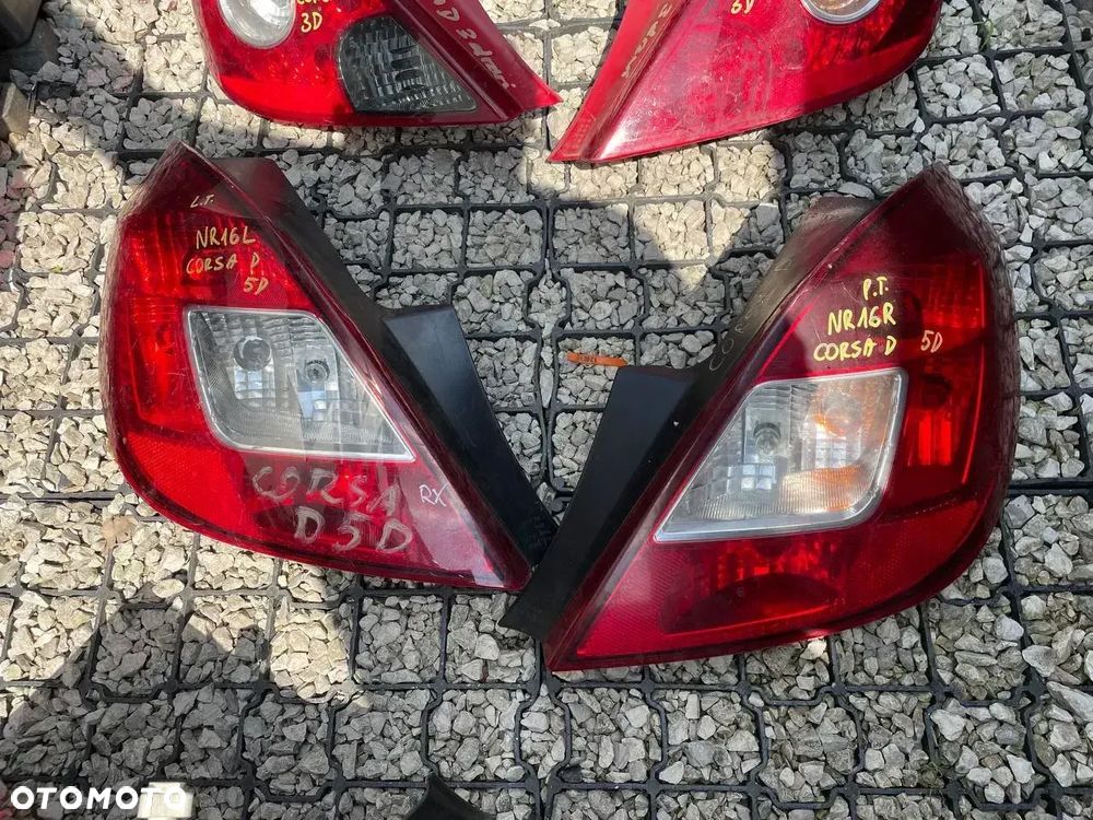 LAMPY TYŁ LEWE PRAWE OPEL LAMPA PRZECIWMGIELNA - 19