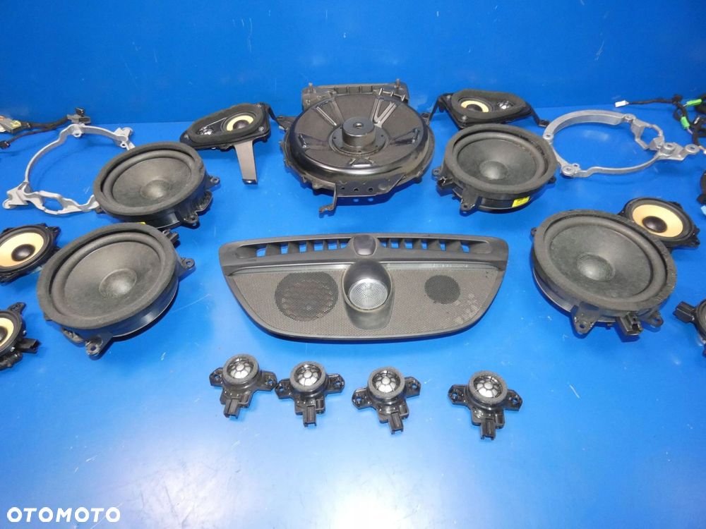 VOLVO XC90 II ZESTAW GŁOŚNIKÓW + WZMACNIACZ BOWERS WILKINS KOMPLET - 1