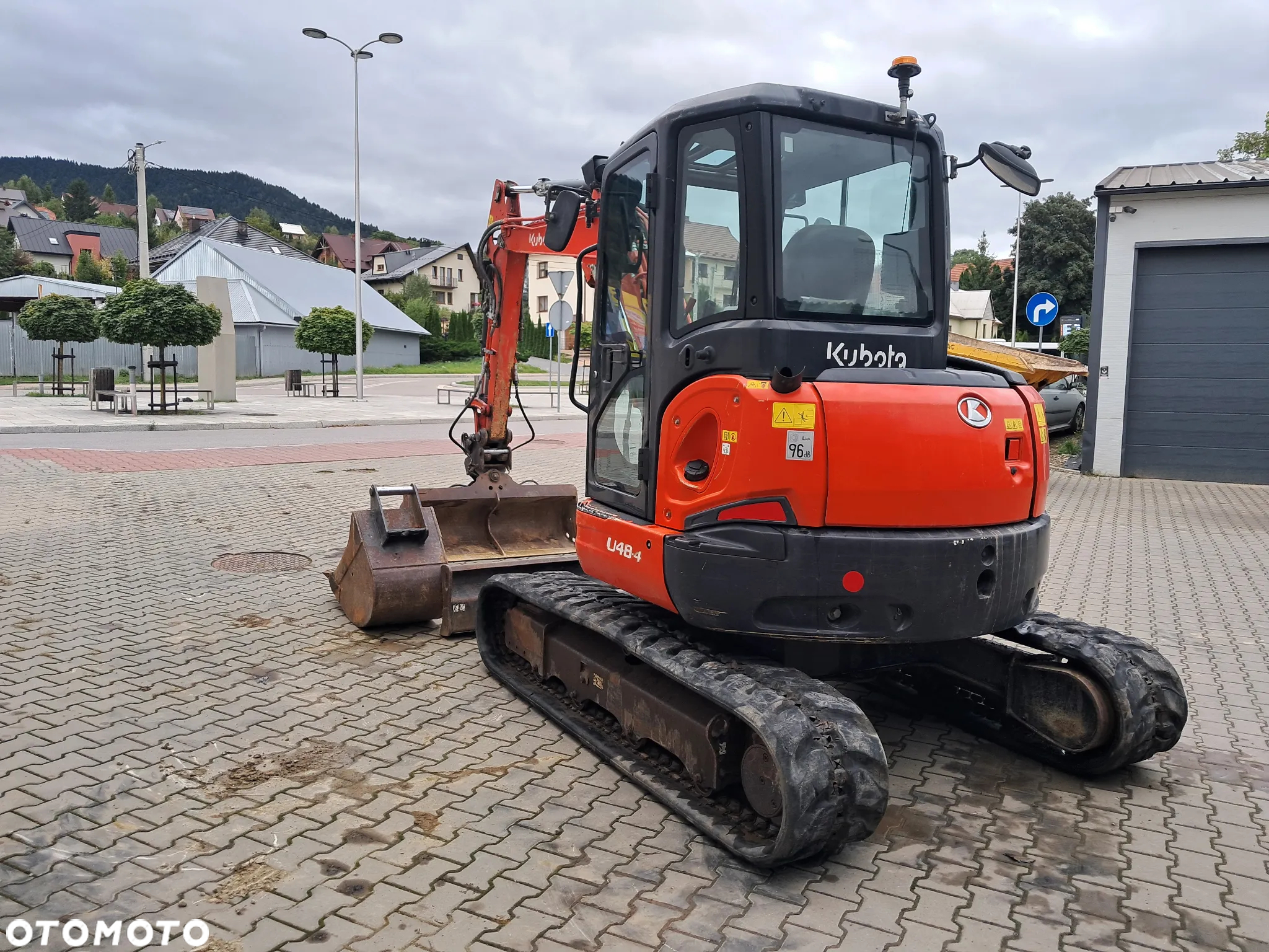 Kubota u48-4 waga 5t TON skarpówka hydrauliczna 3200mtg* 2019r *  oświetlenie *dodatkowe linie hydrauliczne 2 łyżki lusterka minikoparka u55 u48 kx57 u50 jcb cat yanmar wacker - 10