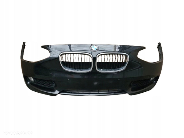 BMW 1 F20 2011-2015 ZDERZAK PRZEDNI PRZÓD BLACK SAPPHIRE 475