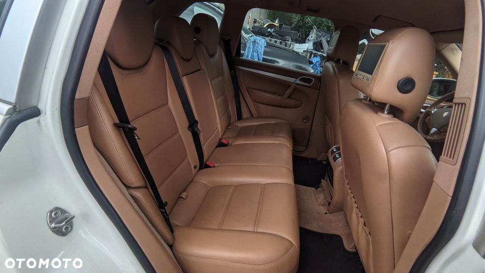FOTELE SIEDZENIA PORSCHE CAYENNE I 7L BOCZKI DVD KOMPLET LIFT Posiadamy cały środek kompletny - 12