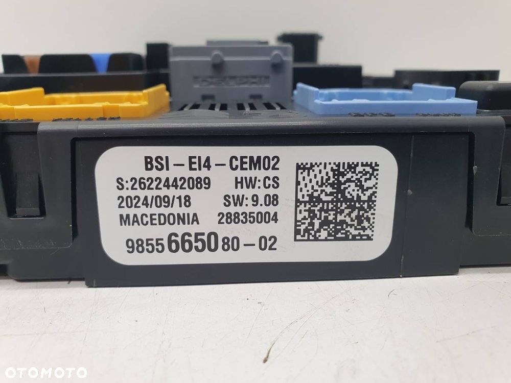 MODUŁ SKRZYNKA BSI JEEP AVENGER 9855665080 PEUGEOT 208 II 2008 - 4