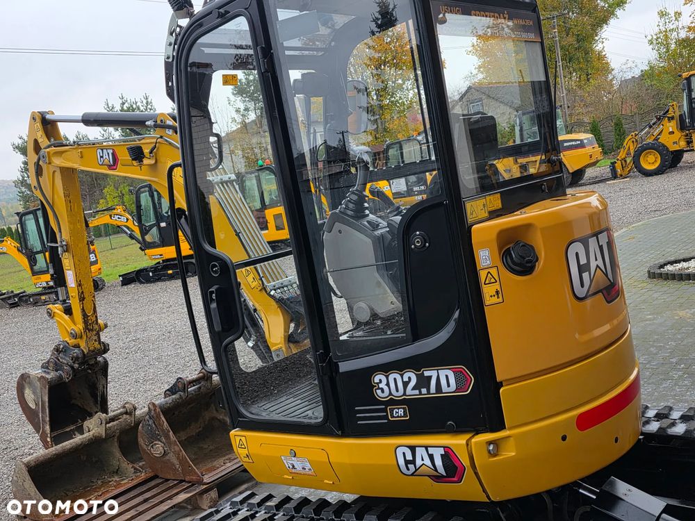 Caterpillar Caterpillar CAT 302.7 D CR mini koparka szybkozłącze 3 łyżki piękna serwisowana 1 wł JCB - 12