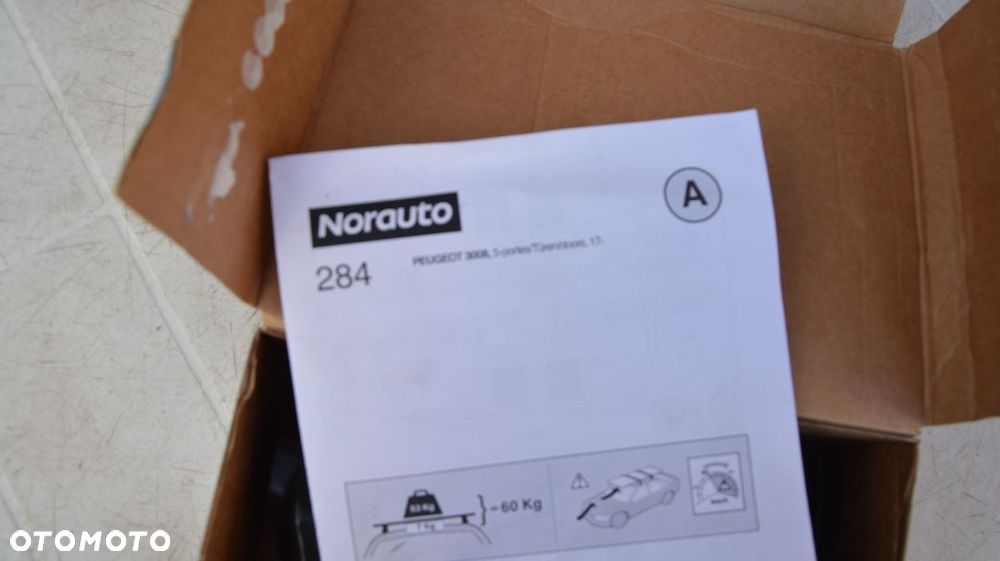 Peugeot 3008  Bagażnik dachowy Thule/Norauto Klucz - 5