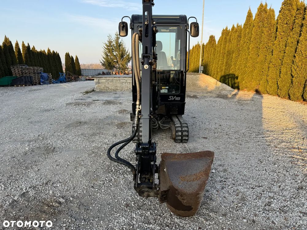 Yanmar SV18 SV 18 / 2017 ROK / TYLKO 2101 MTH! / POWERTILT / Z NIEMIEC / PIĘKNA / ORYGINAŁ / 15 16 17 20 22 301.6 301.8 VIO PC KX 018 19C 16C - 28