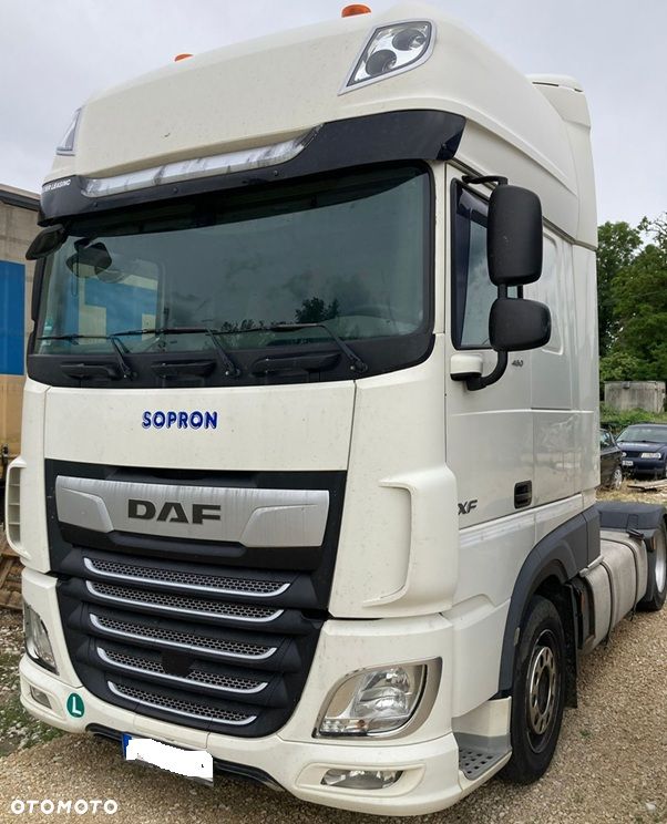 DAF XF480 SUPER SPACE CAB AUTOMAT RETARDER NOWE TACHO!!! 2xALUTANK LODÓWKA WEBASTO SPOJLERY LOW DECK EURO 6 2017 ŁADNY - 3