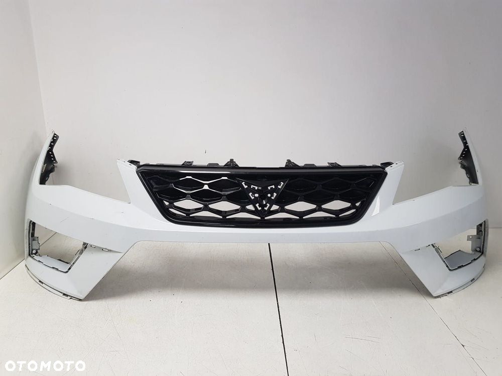 SEAT ATECA CUPRA 16-20 ZDERZAK PRZEDNI PRZÓD GRILL 575807221 NEVADA WHITE - 1