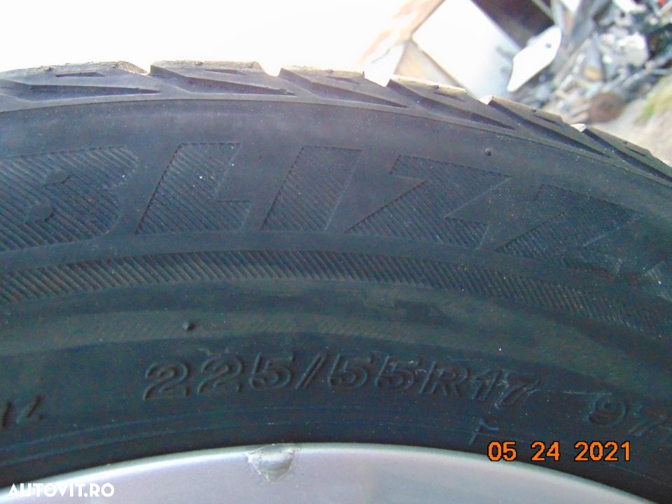 jante originale intacte anvelope iarna 225/55/r17 - 5