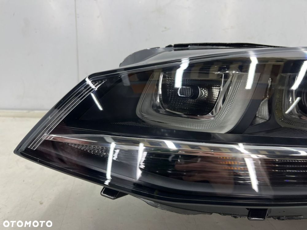 Lampa reflektor VW Golf 7 VII Lift 16-20r. LEWA przednia BI-KSENON skrętny lewy przód 5g1941751 - 4