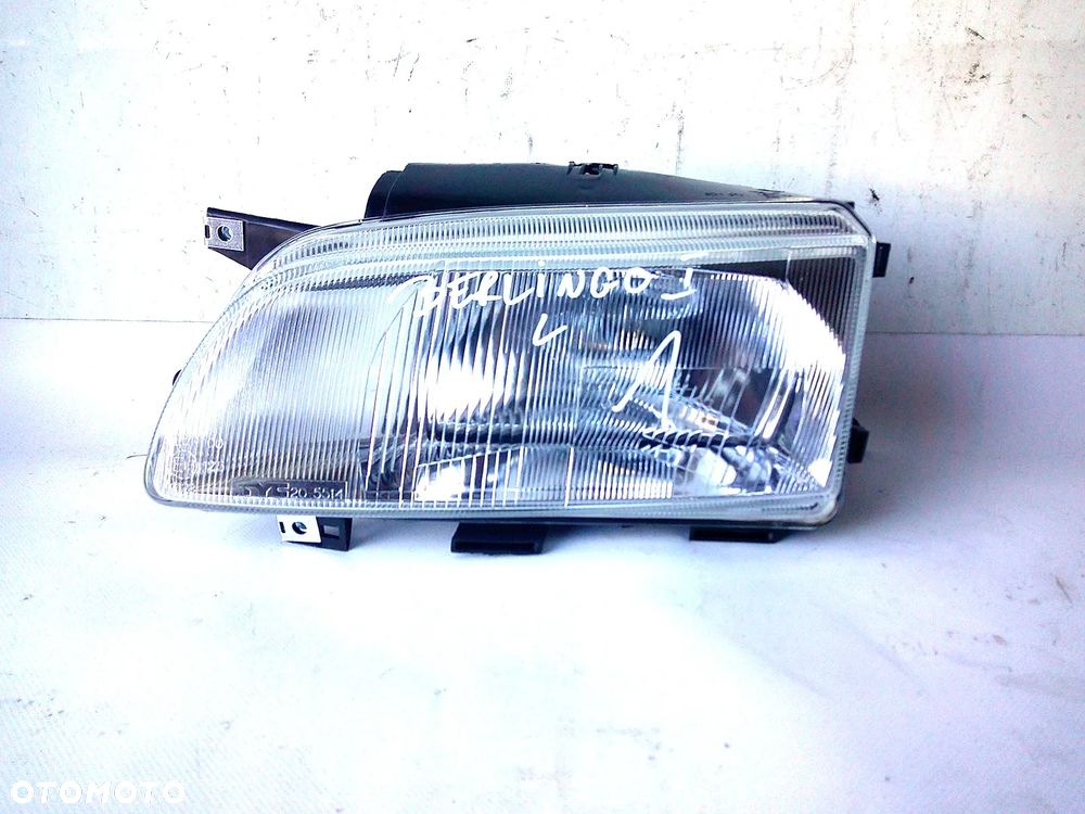 citroen berlingo 95r- lampa przód lewa nowa przednia - 1