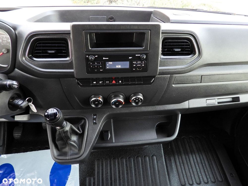 Renault MASTER PLANDEKA 10 PALET WEBASTO TEMPOMAT LEDY PNEUMATYKA KLIMATYZACJA  165KM - 34