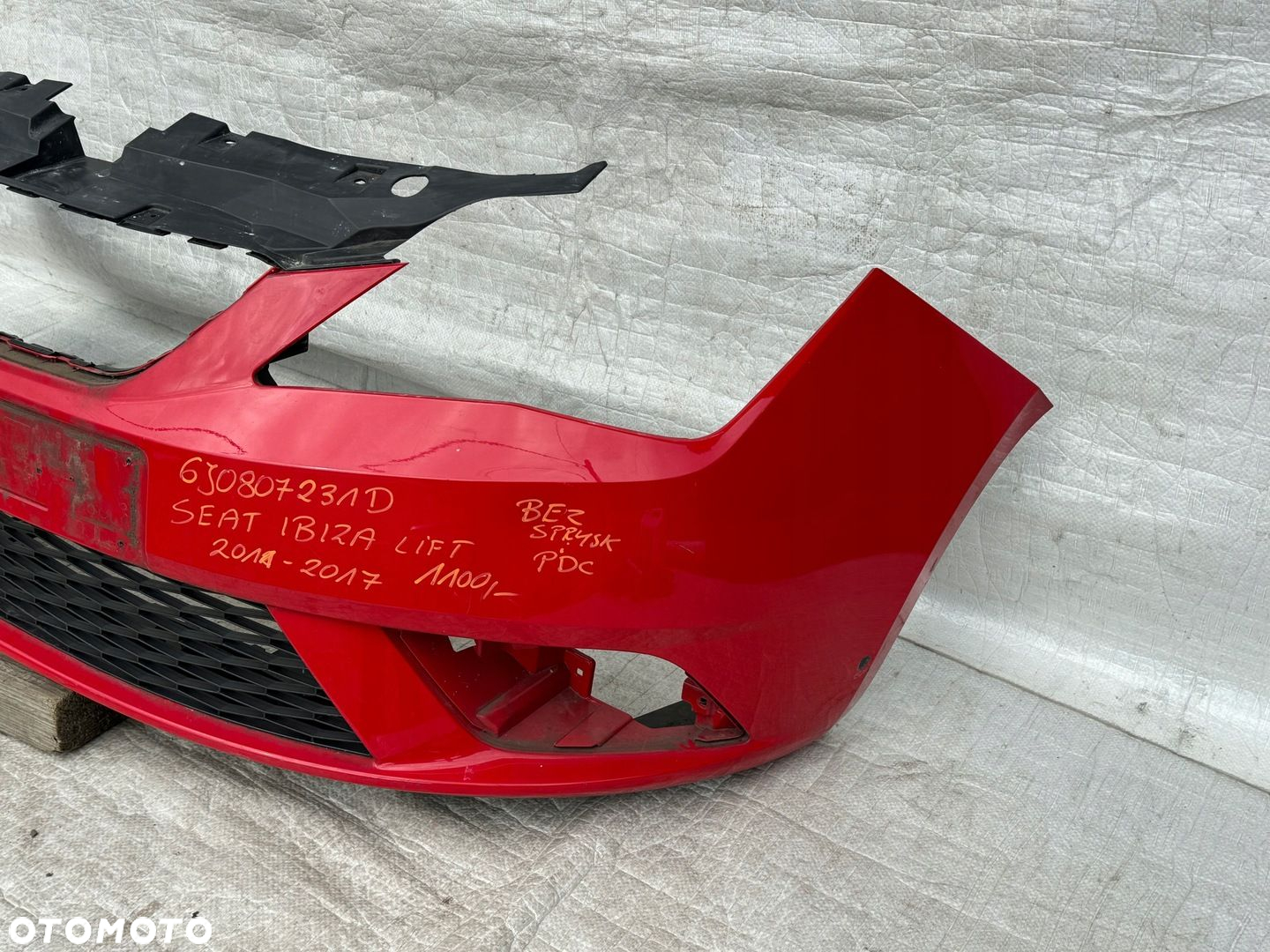 SEAT IBIZA 4 LIFT 6J ZDERZAK PRZEDNI 11-17 - 2