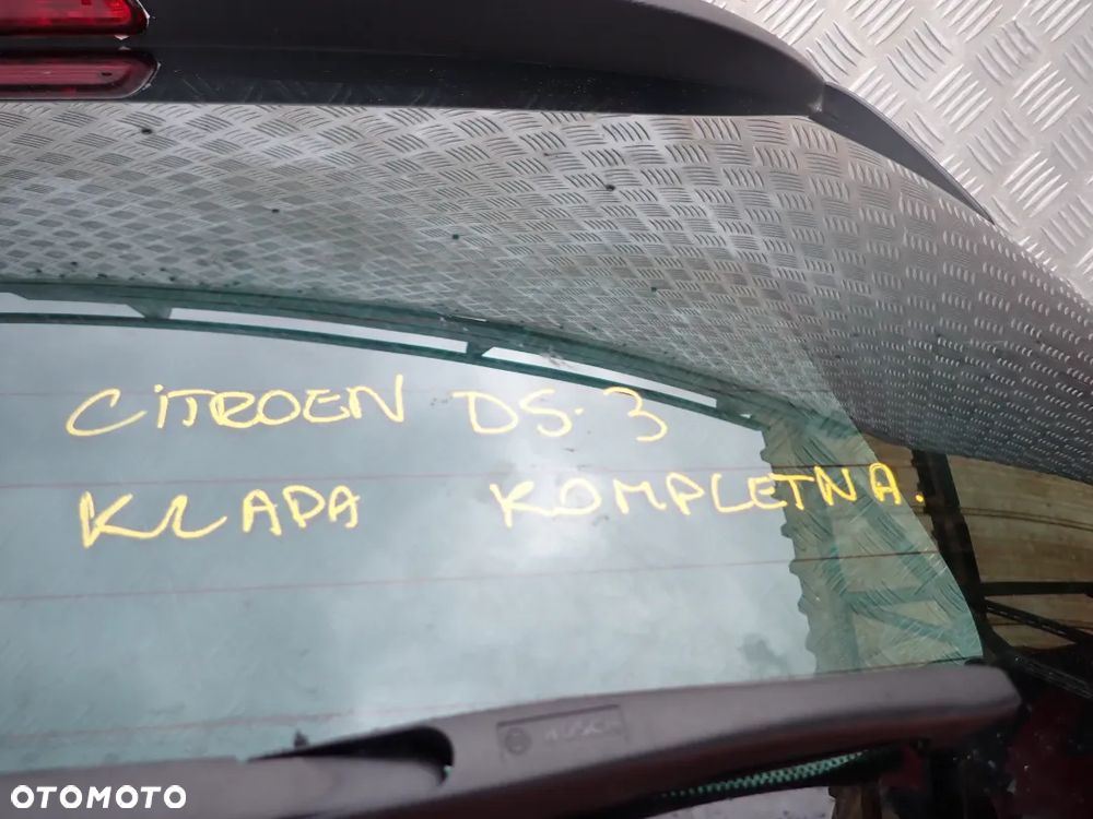 KLAPA BAGAŻNIKA CITROEN DS3 RADOM - 2