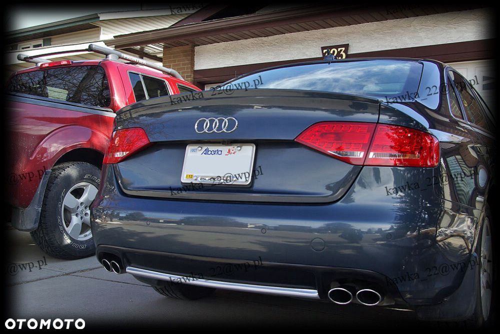AUDI A4 B8 2008-2012 SEDAN SPOILER LOTKA PODKŁAD!! - 7