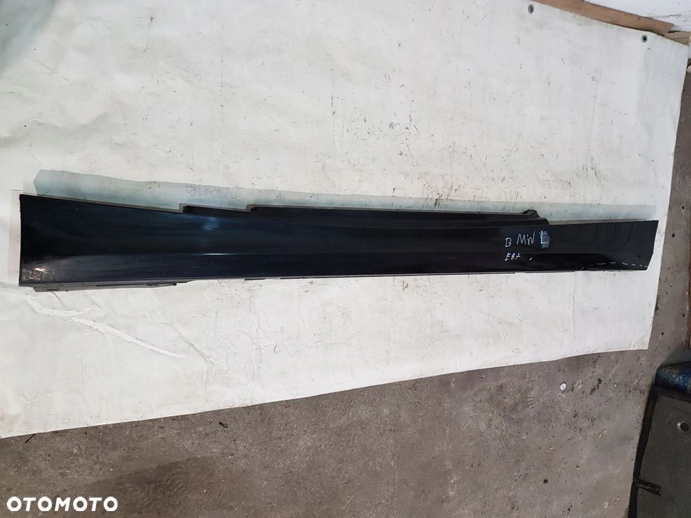 LISTWA PROGOWA LEWA BMW E87 LIF HB EU BLACKSAPHIRE - 2