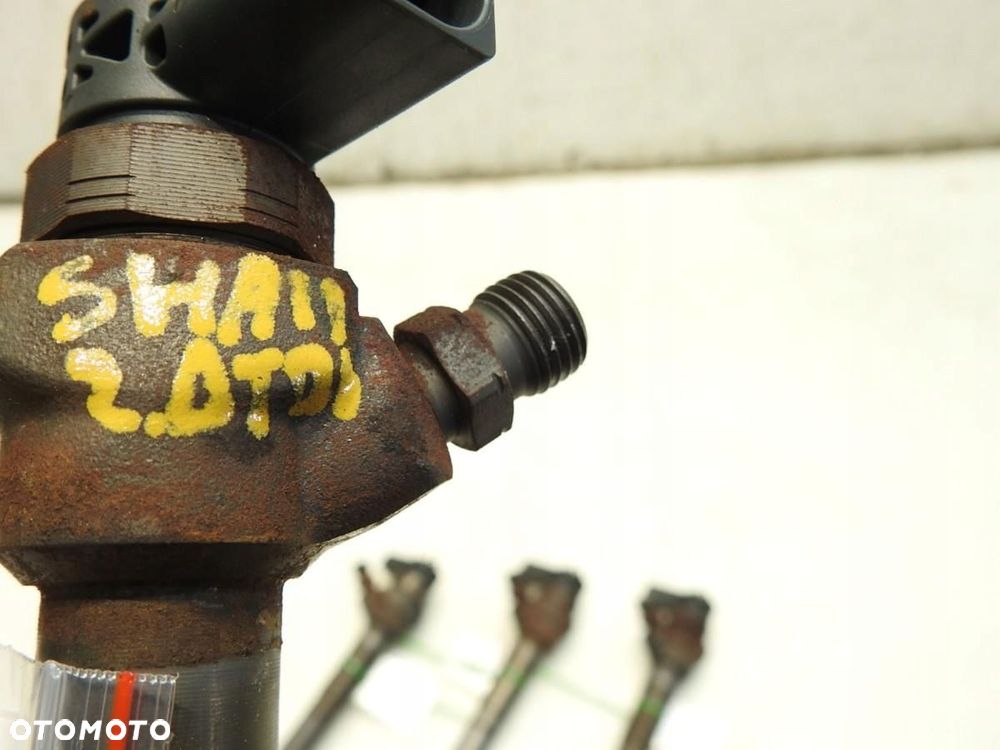 WTRYSK WTRYSKI VW SHARAN II 2.0 TDI 03L130277J 0445110369 - 3