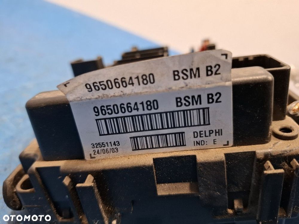PEUGEOT 307 MODUŁ BSM 9650664180 - 3