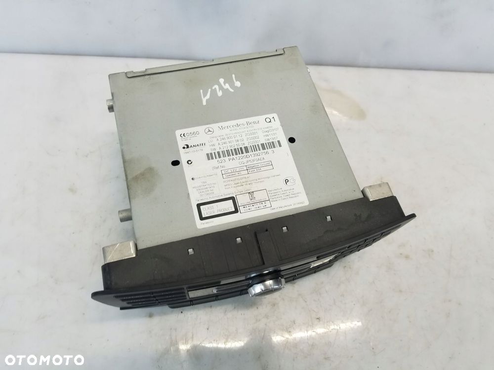 radio cd nawigacja mercedes-benz b-klasa w246 a2469000112 - 3