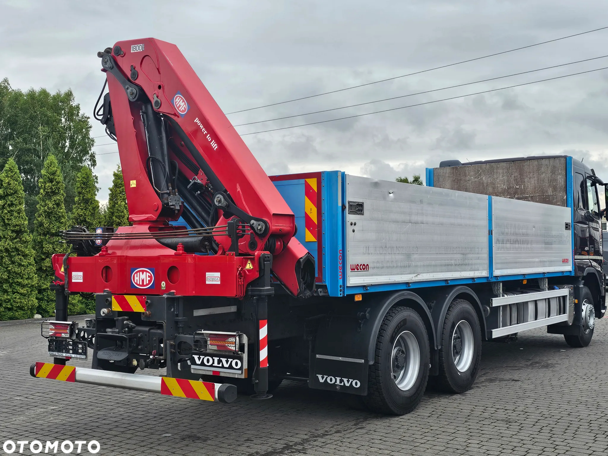 Volvo FH420+HDS 6X4 HMF 12,5m Składany Z, - 11