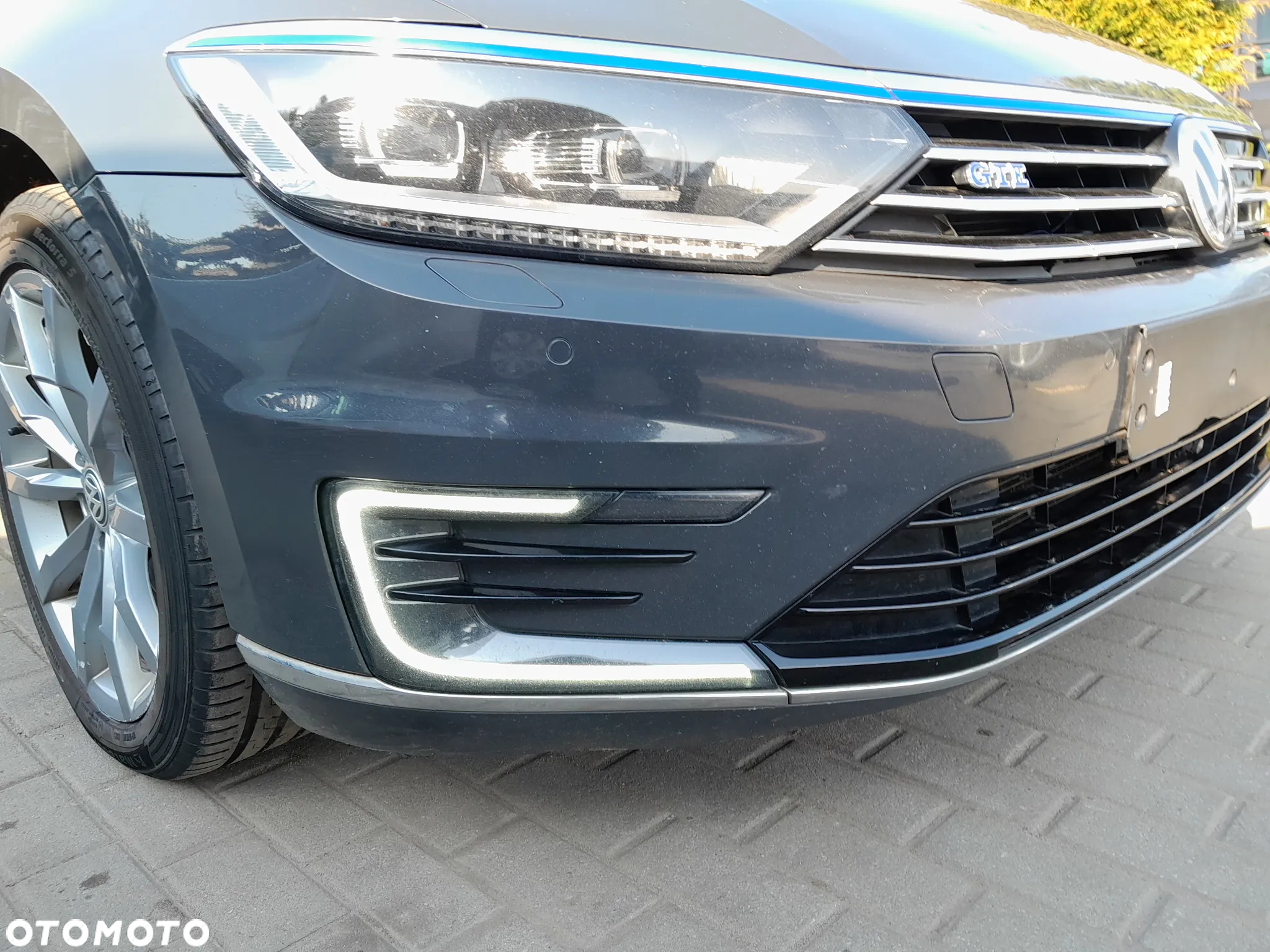 VW PASSAT B8 GTE HYBRID ZDERZAK PRZEDNI PRZÓD SPRYSKI PARKTRONIC PDC KOLOR: LI7F - 11