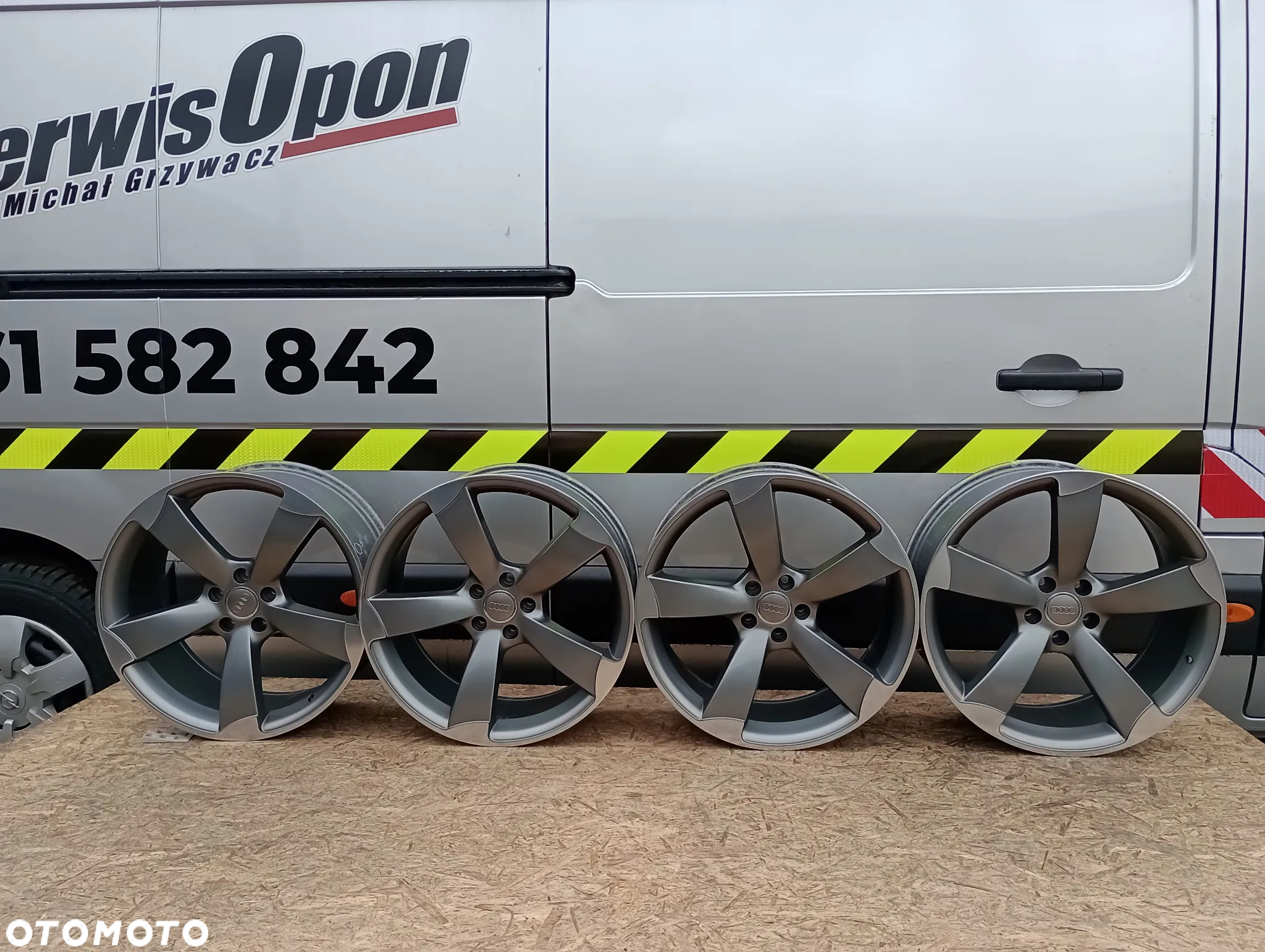 FELGI ALUMINIOWE 5x112 R20 9J ET35 66,6 AUDI A4 A5 A6 A7 A8 Q2 Q3 Q5 - 3