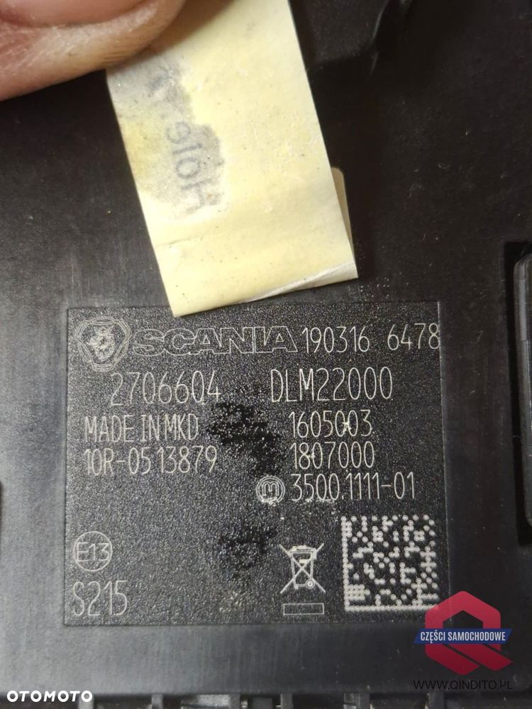 PRZEŁĄCZNIK BLOKADY MOSTU SCANIA R S NTG - 5