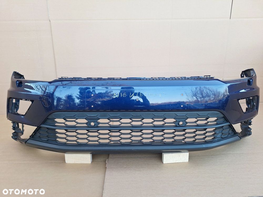 VW TIGUAN II 16-20 5NA LC5B ATLANTICBLU NIE KLEJONY! ZDERZAK PRZÓD PRZEDNI ORYG. 5NA807221 WYSYŁKA 24H - 1