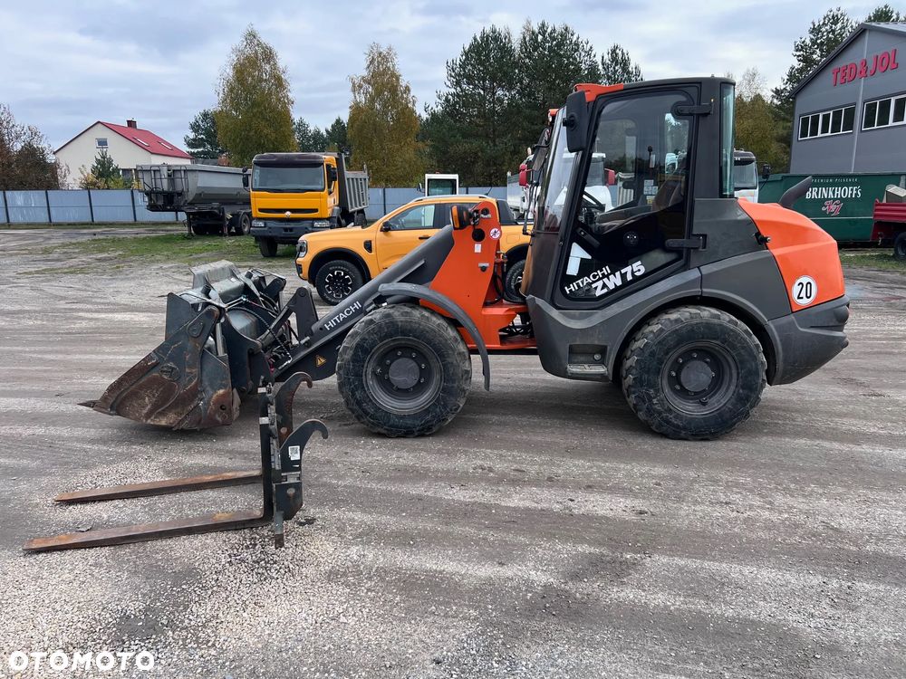 Hitachi ZW75 2066MTH SZYBKOZŁĄCZE ŁYŻKA SZCZĘKA WIDŁY - 2