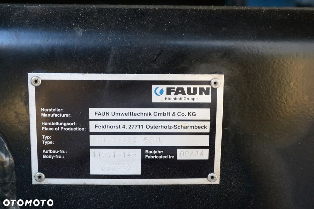 Pompa hydrauliczna Faun Rotopress 5243600 2014 r - 7