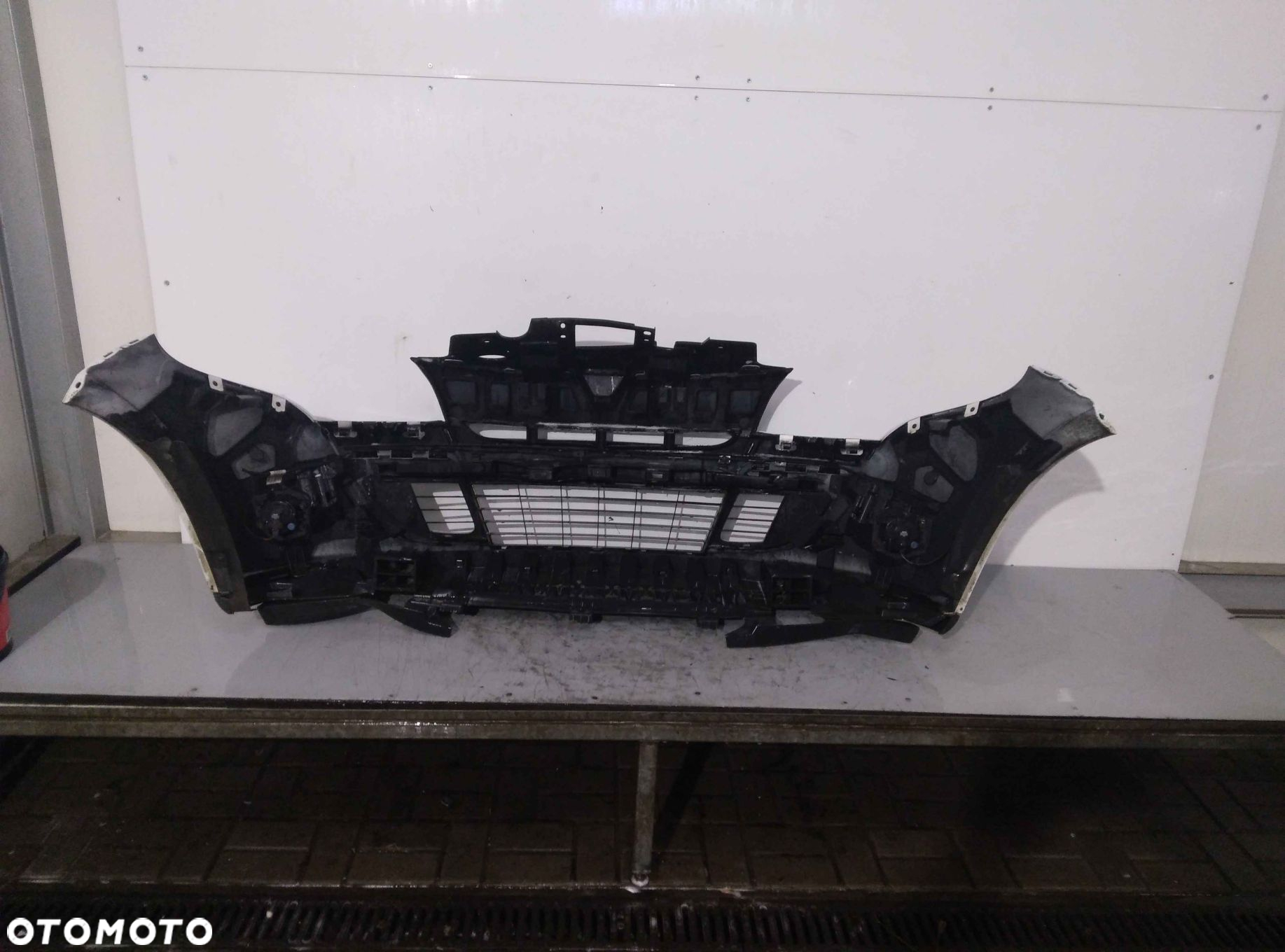+ ZDERZAK PRZÓD PRZEDNI RENAULT MEGANE 3 III COUPE OV369 BIAŁY 3D 3 DRZWI HB CABRIO HALOGENY - 5