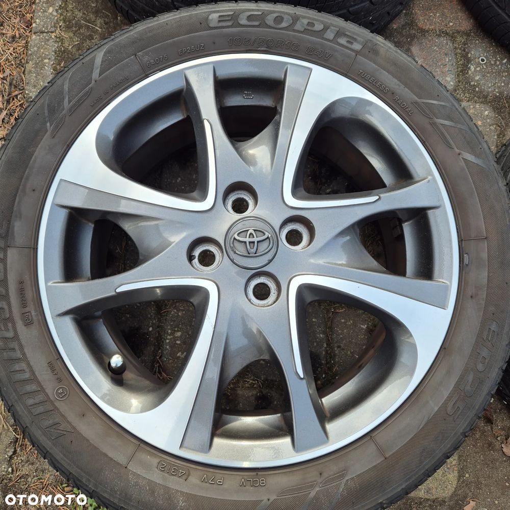 LATO KOŁA 195/50 R16 ORYGIN. TOYOTA YARIS COROLLA KIA RIO SWIFT MAZDA 2 I10 - 3