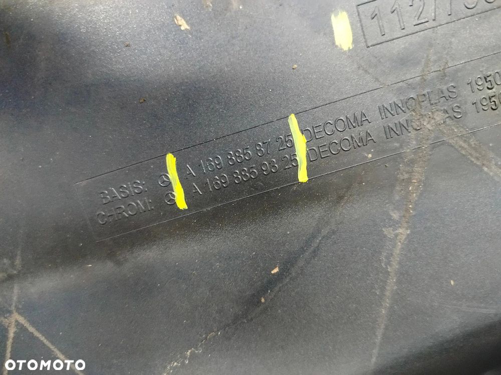 ZDERZAK PRZÓD PRZEDNI MERCEDES B KLASA W245 LIFT SPORT 08R- 240 A1698858725 - 14